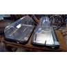 PLATEAU COUVERT  INOX ET PLEXI ISOTHERME 