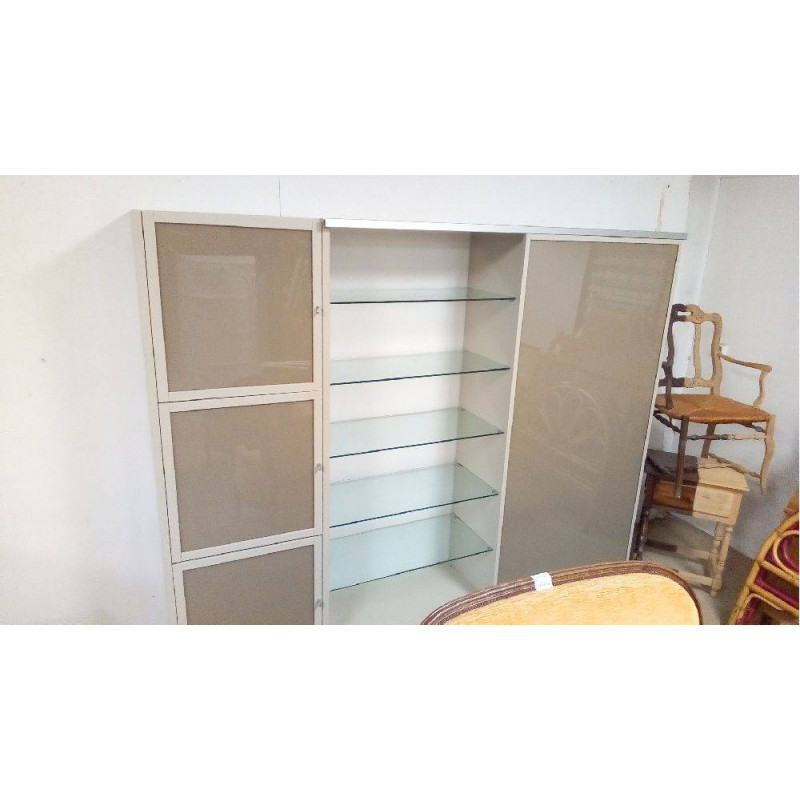 MEUBLE DE SALON MODERNE VITRÉ