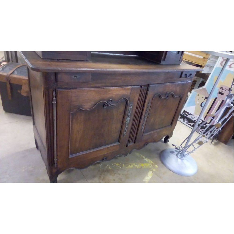 BAS DE BUFFET MERISIER STYLE LOUIS XV