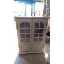 VITRINE CHÊNE PATINÉE