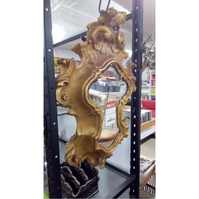 MIROIR SECRET BOIS DORÉ