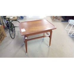 DESSERTE TECK ET CANNAGE...