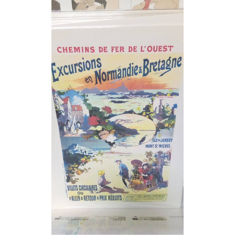 (40X50) EX 3 ISLE JERSEY MONT ST MICHEL