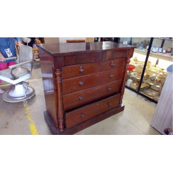 COMMODE ÉCOSSAISE ACAJOU