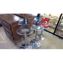 SIÈGE PLEXIGLAS RÉGLABLE