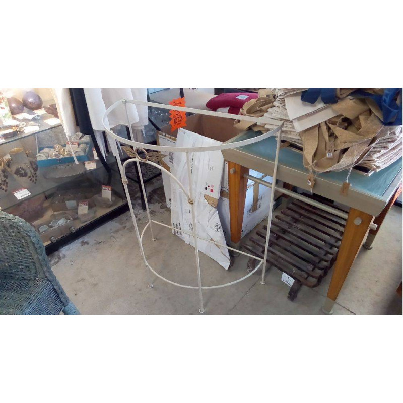 PETITE CONSOLE FER ET VERRE