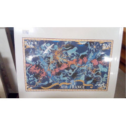 REPRO A283 CELESTE MAPPEMONDE