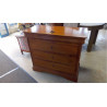 COMMODE MERISIER 4 TIROIRS