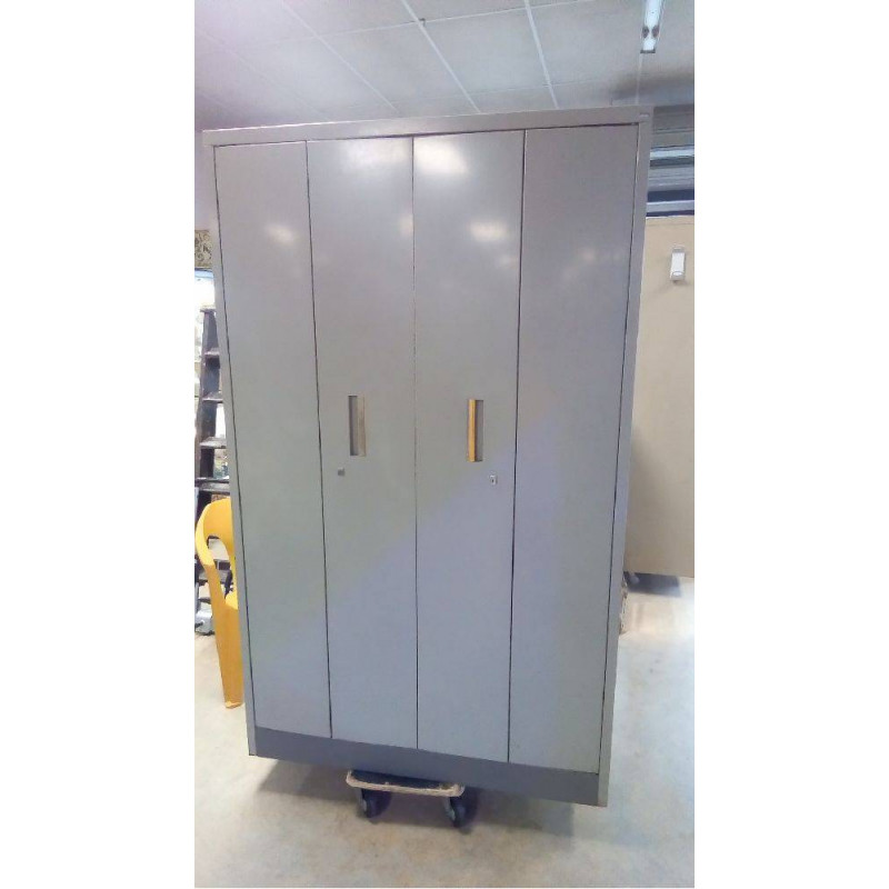 ARMOIRE MÉTALLIQUE SANS CLÉ 