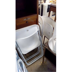 LOT DE 4 CHAISES PLIANTES