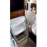 LOT DE 4 CHAISES PLIANTES