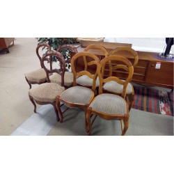 LOT DE 4 CHAISES DE STYLE