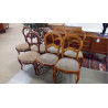 LOT DE 4 CHAISES DE STYLE