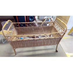 LIT ENFANT DECO ROTIN