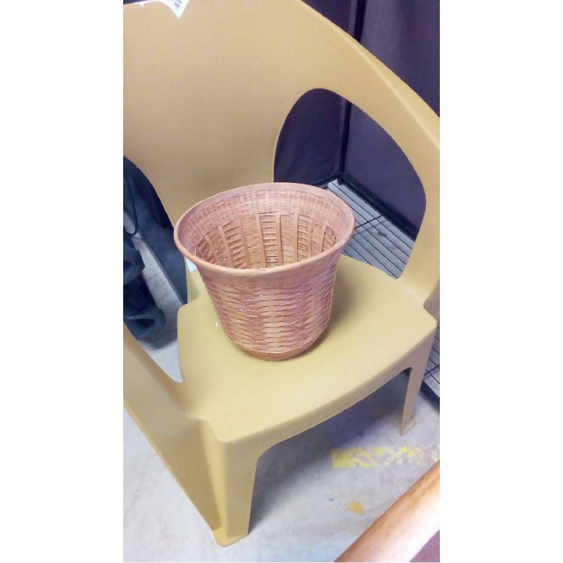 CORBEILLE DE BUREAU ROTIN