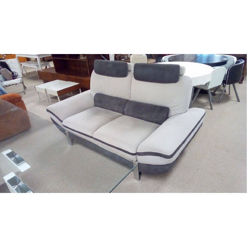 CANAPÉ TISSU GRIS CHÂTEAU D\'AX