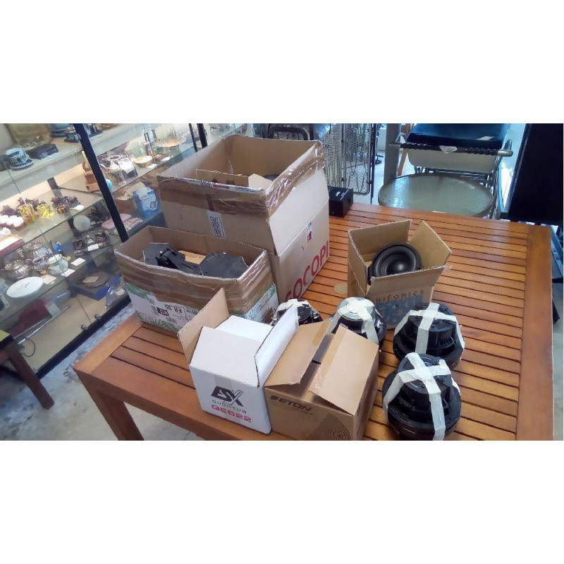 LOT COMPLET DE HAUT-PARLEURS ( UNIQUEMENT TESTÉS)