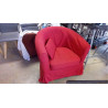 FAUTEUIL ROUGE DEHOUSSABLE IKEA