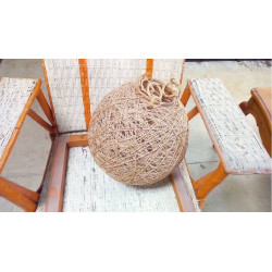 PLAFONNIER VINTAGE BOULE...