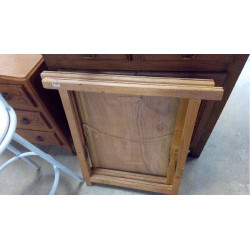 PAIRE DE TRÉTEAUX BOIS