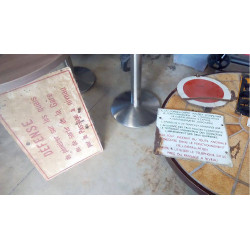 PLAQUE ÉMAILLÉE INTERDIT SNCF