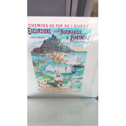 REPRO EX 4 MONT ST MICHEL...