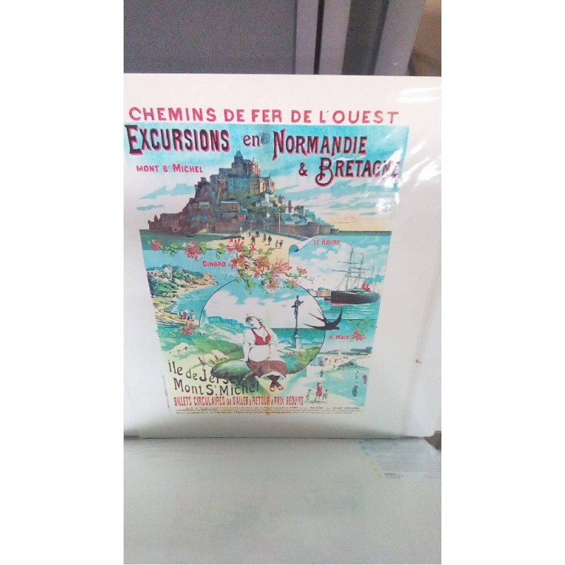 REPRO EX 4 MONT ST MICHEL LE HAVRE