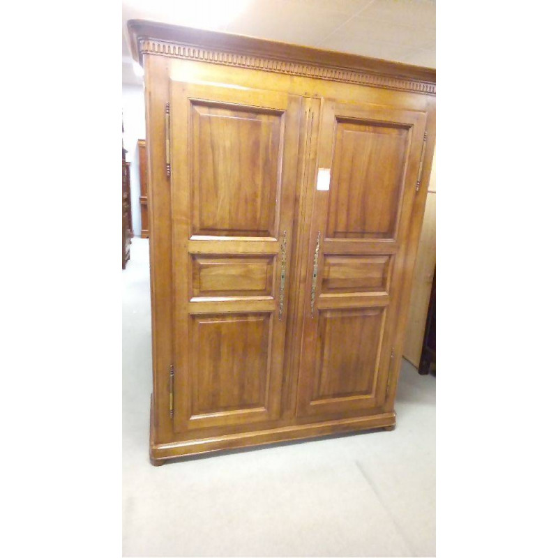 ARMOIRE NOYER 2 PORTES