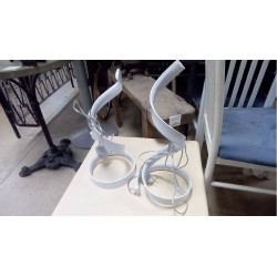 PAIRE DE LAMPES RESSORTS