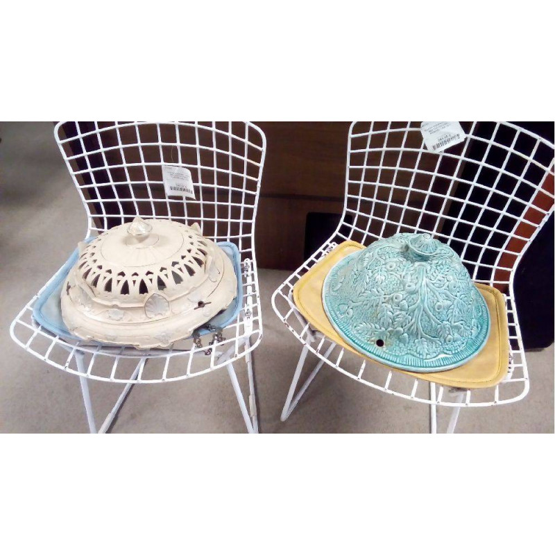 CACHE POT CÉRAMIQUE À SUSPENDRE