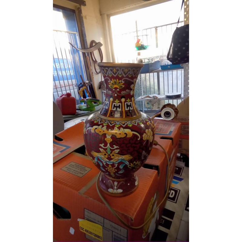 VASE CLOISONNÉ 30CM