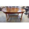 TABLE OVALE 1 ALLONGE PAPILLON