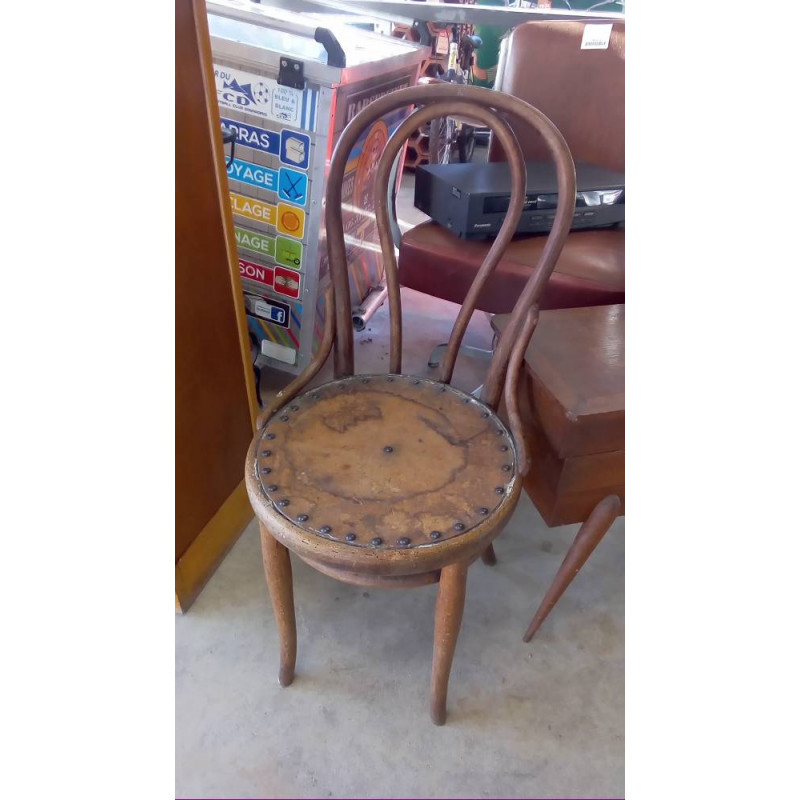 CHAISE BOIS COURBÉ (DESSUS RAPPORTÉ)