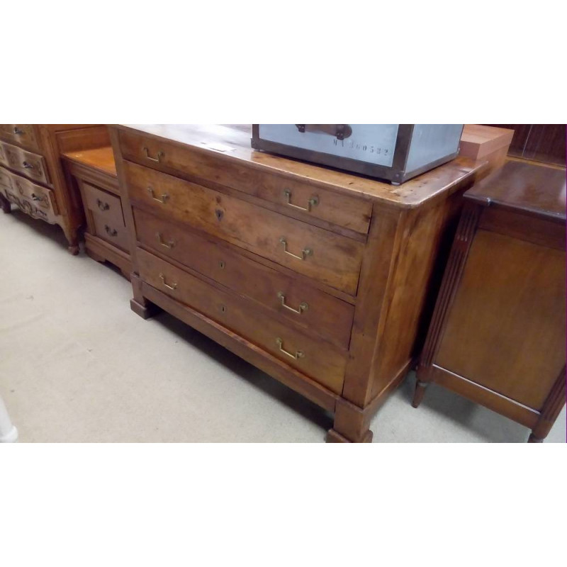 COMMODE ANCIENNE 4 TIROIRS