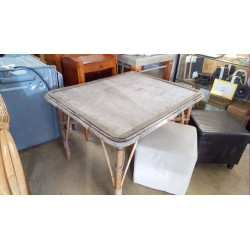 TABLE BASSE ROTIN À VERNIR...