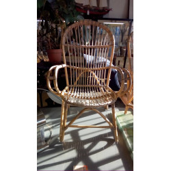 FAUTEUIL ROTIN