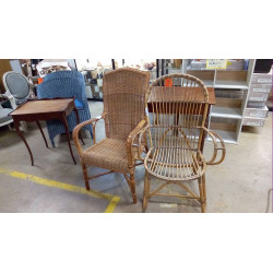 FAUTEUIL ROTIN