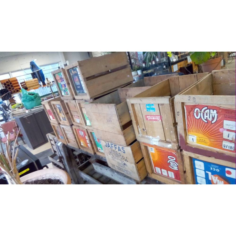 CAISSE BOIS ANCIENNE