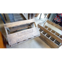 CAISSE BOIS 15 BOUTEILLES