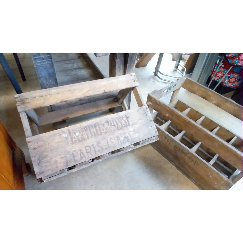 CAISSE BOIS 15 BOUTEILLES