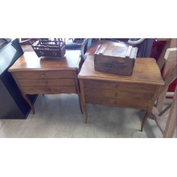 PAIRE DE CHEVETS/TRAVAILLEUSES