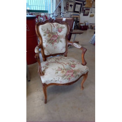 FAUTEUIL NOYER STYLE LOUIS...