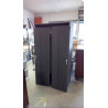 ARMOIRE 2 PORTES COULISSANTES GRISE