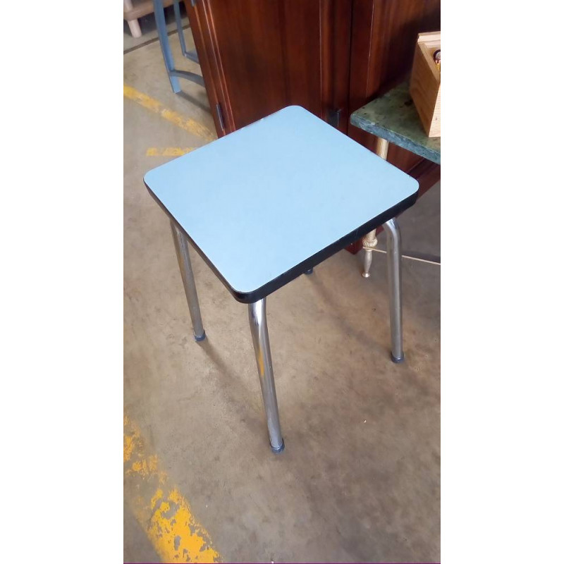 TABOURET FORMICA BLEU
