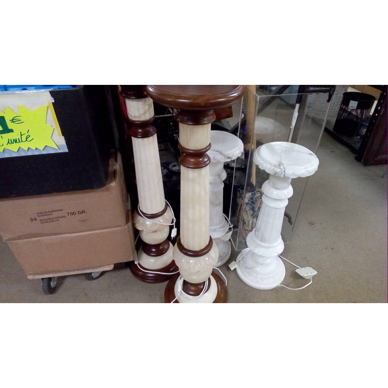 COLONNE ALBATRE LUMINEUSE L\'UNITÉ