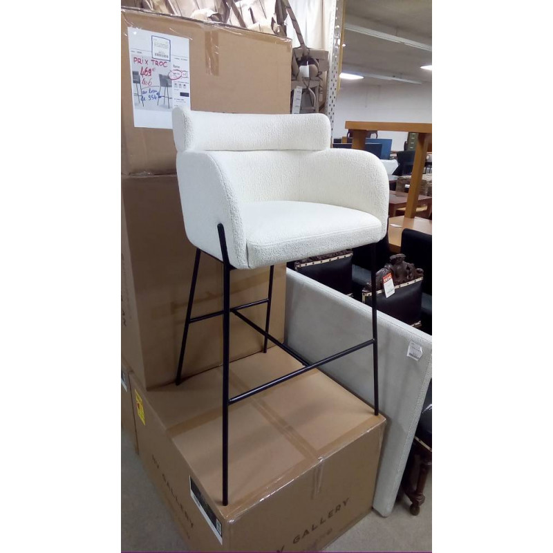 LOT DE 6 TABOURETS DE BAR NV GALLERY ( REFUS DE LIVRAISON INTERNET)