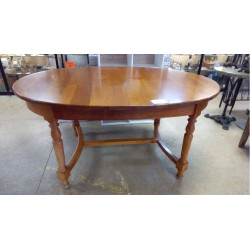 TABLE OVALE 1 ALLONGE PAPILLON