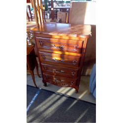 CHIFFONNIER MERISIER 4 TIROIRS