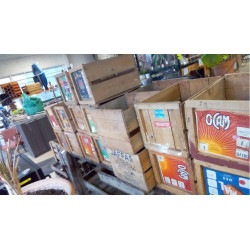 CAISSE BOIS ANCIENNE