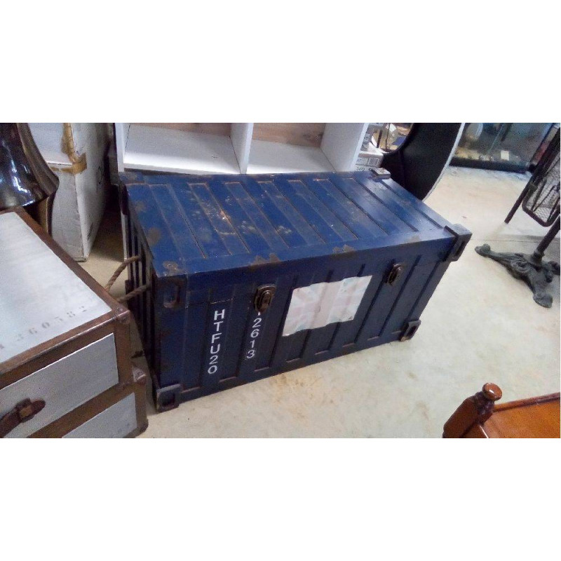 COFFRE À JOUETS STYLE CONTAINER 